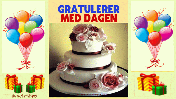 Gratulerer Med Dagen