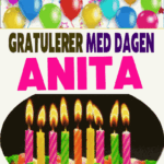 Gratulerer Med Dagen Anita