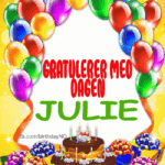 Gratulerer Med Dagen Julie