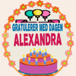 Gratulerer Med Dagen Alexandra