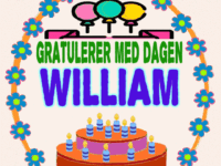 Gratulerer Med Dagen William