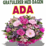 Gratulerer Med Dagen Ada
