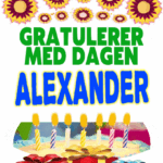 Gratulerer Med Dagen Alexander gif bilde