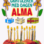 Gratulerer Med Dagen Alma