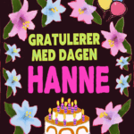 Gratulerer Med Dagen Hanne