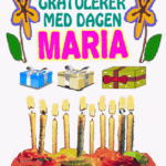Gratulerer Med Dagen Maria