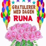 Gratulerer med dagen Runa